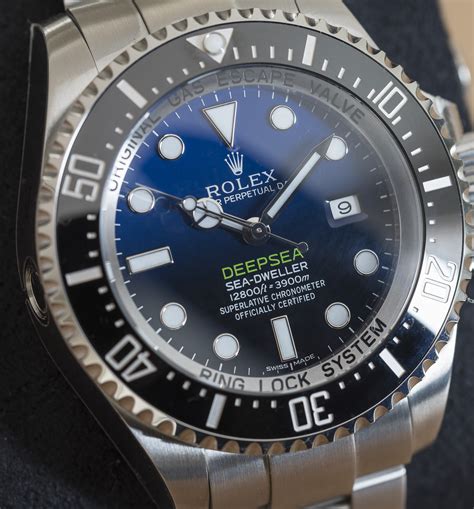 review of newest rolex deep sea dweller blue|rolex deep sea price.